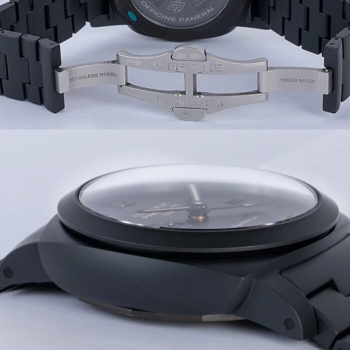 パネライ ルミノール1950 ３デイズ GMT トゥットネロ PAM00438コピーCal.P.9001 VS工場 - 画像 (5)