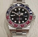ロレックスGMTマスター偽物II126710BLRO Asian 21600振動自動巻き