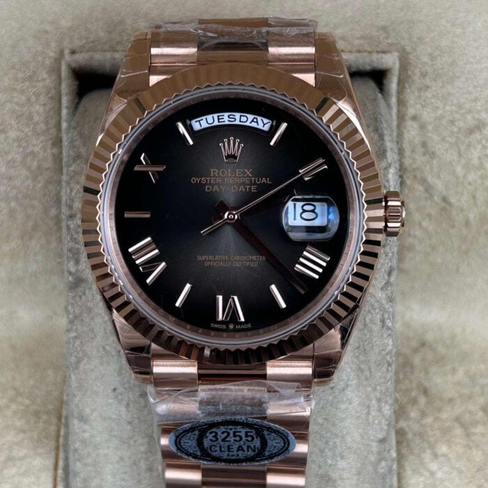 ロレックスコピーデイデイト40mm 228235 クローンCal.3255ムーブメント - 画像 (1)