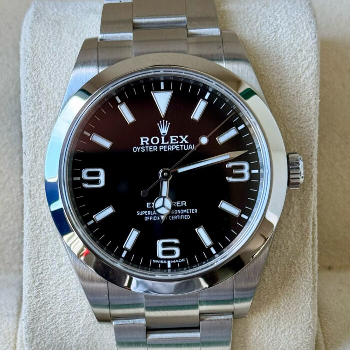 ロレックス エクスプローラー I 214270コピー時計 Swiss ETA2836-2ムーブメントNOOB工場 - 画像 (2)