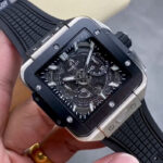 ウブロスーパーコピースクエア・バン ウニコ チタニウム セラミック 821.NM.0170.RXクローンCal.HUB1280ムーブメント BBF工場