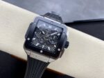 ウブロスーパーコピースクエア・バン ウニコ チタニウム セラミック 821.NM.0170.RXクローンCal.HUB1280ムーブメント BBF工場 - 画像 (6)