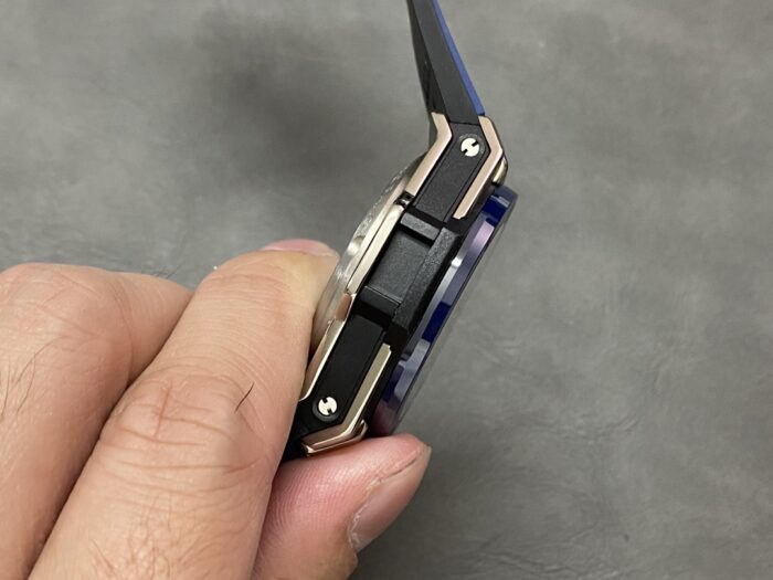 ウブロコピービッグ・バンウニコ チタニウム ブルーセラミック441.NL.5171.RXクローンCal.HUB1280ムーブメント BBF工場 - 画像 (5)