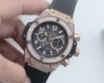 ウブロ時計コピービッグバン ウニコ ダイヤ46mm VKクォーツムーブメント日本製 - 画像 (3)