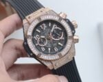 ウブロ時計コピービッグバン ウニコ ダイヤ46mm VKクォーツムーブメント日本製 - 画像 (4)