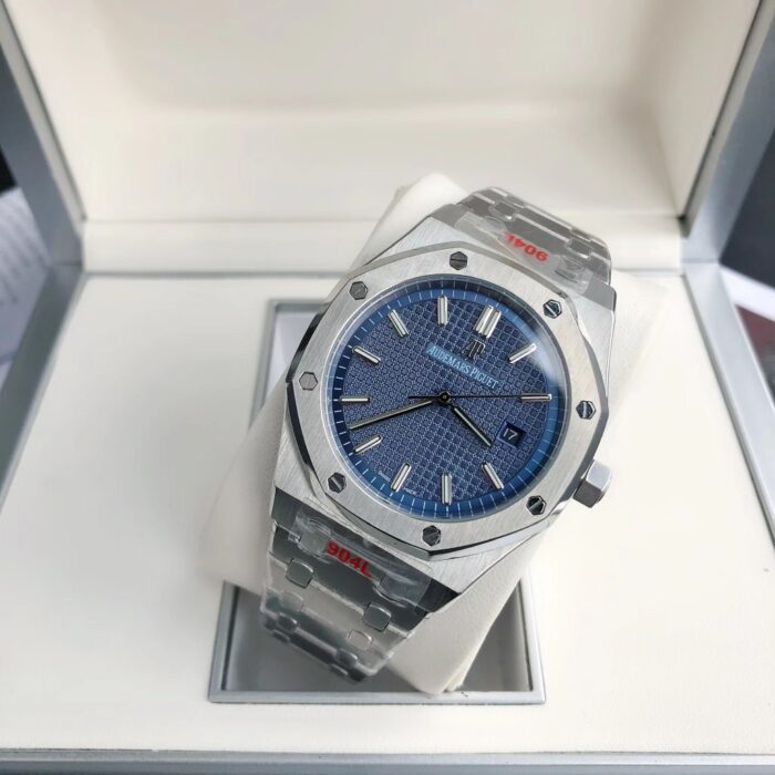オーデマピゲレプリカ時計ロイヤルオーク41mm 15500ブルー - 画像 (1)