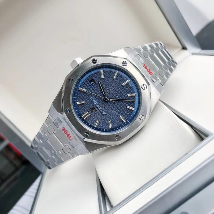 オーデマピゲレプリカ時計ロイヤルオーク41mm 15500ブルー - 画像 (4)