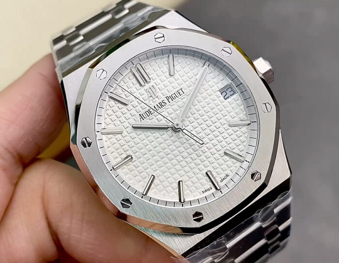 オーデマピゲスーパーコピーロイヤルオーク15400ST.OO.1220ST.04クローンCal.3120ムーブメント【ZF工場】 - 画像 (4)
