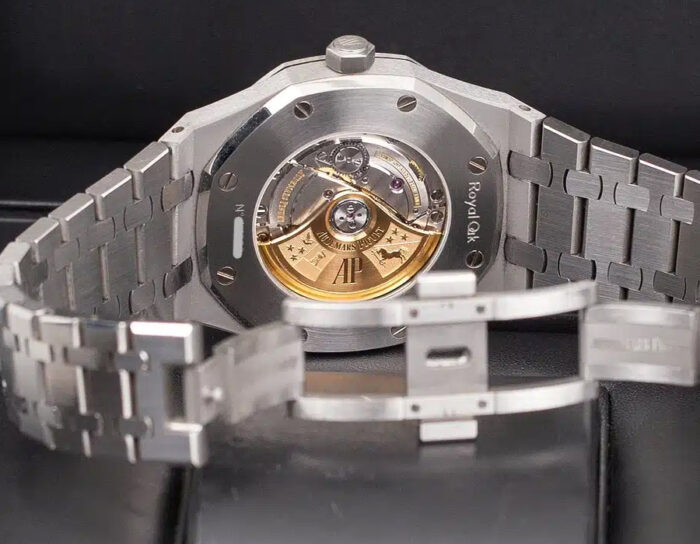 オーデマピゲスーパーコピーロイヤルオーク15400ST.OO.1220ST.04クローンCal.3120ムーブメント【ZF工場】 - 画像 (10)