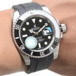 ロレックスコピーサブマリーナー ラバーバンド116610LN MIYOTA 8215 自動巻き ムーブメント