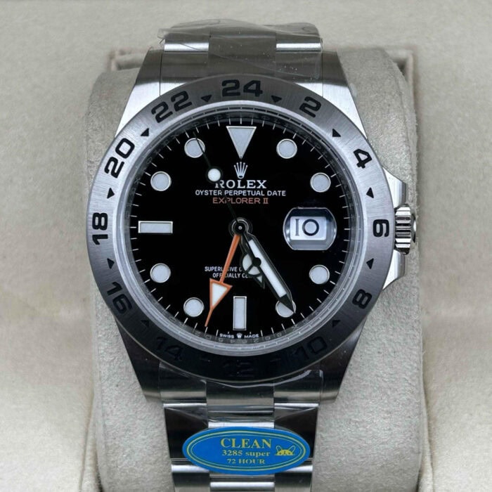 ロレックス エクスプローラーIIコピー 226570 ブラックダイアル  Cal.3285ムーブメント - 画像 (1)