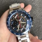 タグホイヤーレプリカ カレラ ホイヤー01 クロノグラフ メンズ CAR201T.BA0766クローンCal.ホイヤー０１ムーブメント - 画像 (5)