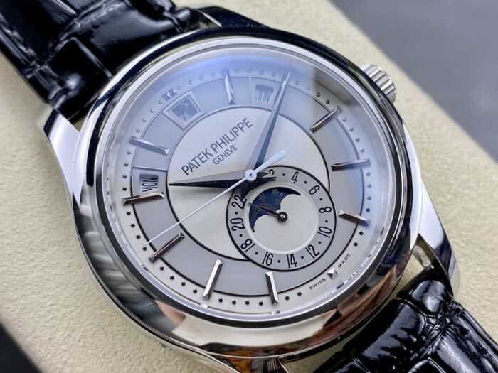 パテックフィリップレプリカアニュアルカレンダー 5205G 001 40mmクローンCal.324S.QA.LU 24Hムーブメント - 画像 (1)