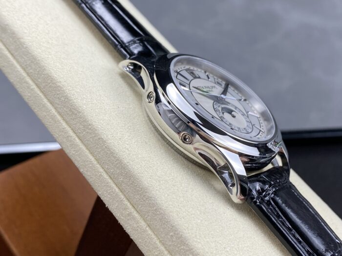 パテックフィリップレプリカアニュアルカレンダー 5205G 001 40mmクローンCal.324S.QA.LU 24Hムーブメント - 画像 (6)