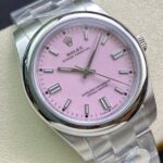 ロレックス偽物 オイスターパーペチュアル 124300 41mm ピンク 41mm Asianムーブメント