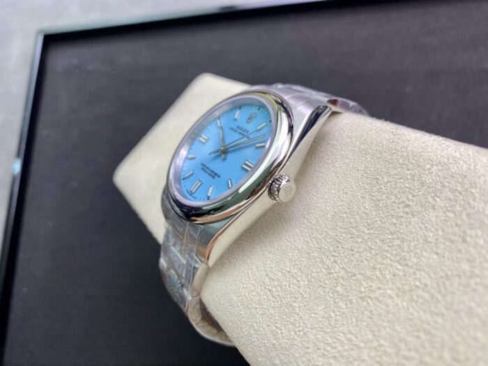ロレックス オイスターパーペチュアル 124300コピー時計 41mm シルバーAsianムーブメント - 画像 (12)