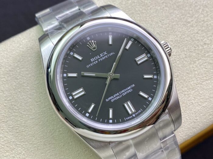 ロレックスコピー オイスターパーペチュアル 124300 41mm ブルーAsianムーブメント - 画像 (1)