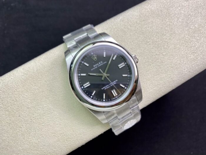 ロレックスコピー オイスターパーペチュアル 124300 41mm ブルーAsianムーブメント - 画像 (4)