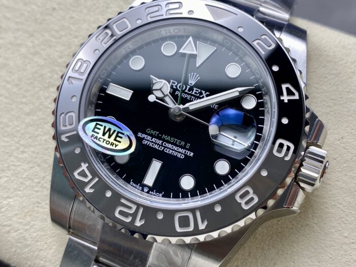 ロレックスコピーGMTマスター II126710GRNR 40MM  Swiss ETA社 2836-2 - 画像 (1)