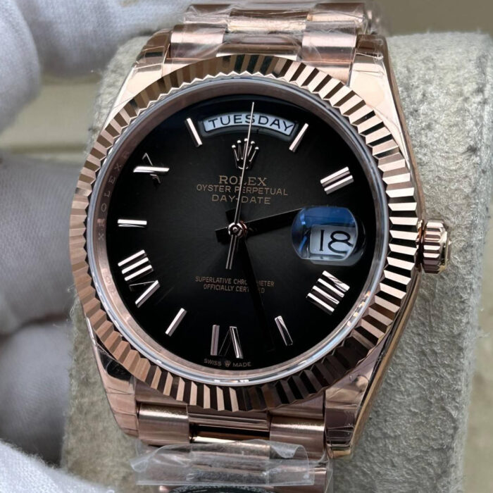 ロレックスコピーデイデイト40mm 228235 クローンCal.3255ムーブメント - 画像 (3)
