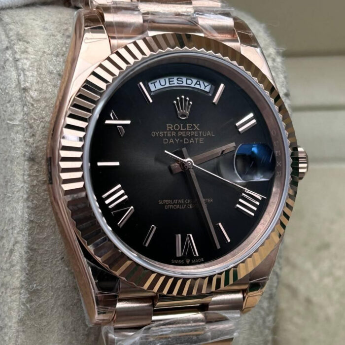 ロレックスコピーデイデイト40mm 228235 クローンCal.3255ムーブメント - 画像 (5)