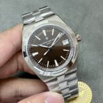 ヴァシュロンコンスタンタンレプリカ製品オーヴァーシーズ 4500V/110A-B146 41mm ブラウン クローンCal.5100ムーブメント