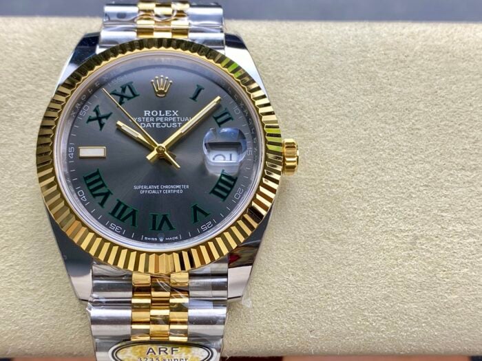 ロレックス偽物 デイトジャスト m126333 0020 グレー 41mm - 画像 (2)