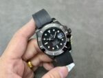 ロレックス ブレイケン サブマリーナ 116610偽物 ブラック ダイヤル DLC 40mm Asian自動巻きムーブメント - 画像 (4)