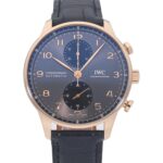 IWC ポルトギーゼ クロノグラフ スレートグレー IW371610コピー時計 クローンCal.69355ムーブメントZF工場