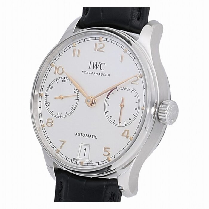 IWC ポルトギーゼ オートマティック 7デイズ パワーリザーブ 金針 IW500704コピー時計 クローンCal.52010ムーブメントZF工場 - 画像 (4)