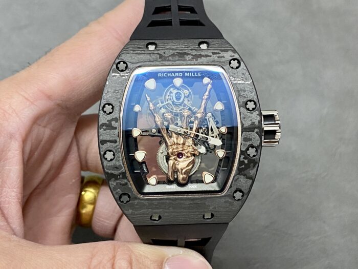 リシャールミルRM 66コピートゥールビヨンCal.RM66手巻きムーブメント - 画像 (2)