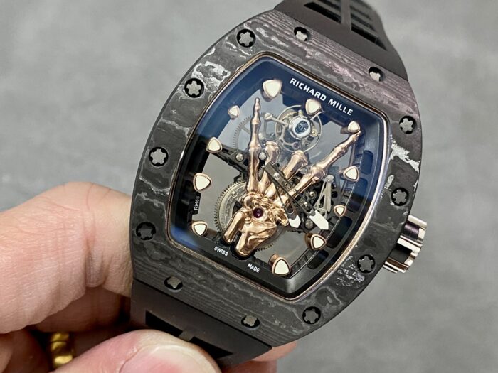 リシャールミルRM 66コピートゥールビヨンCal.RM66手巻きムーブメント - 画像 (1)