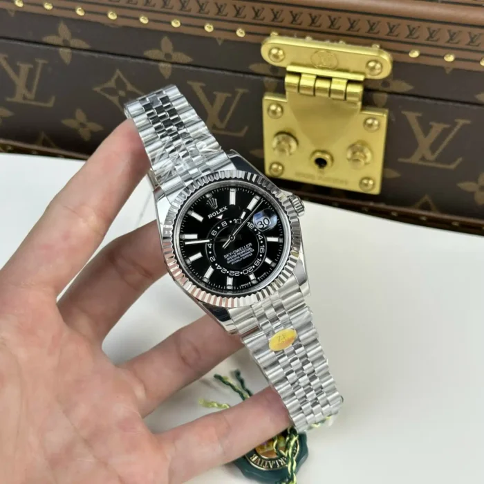 ロレックスコピー スカイドゥエラー ブラック ダイヤル ジュビリー m336934 0008 42MM - 画像 (2)