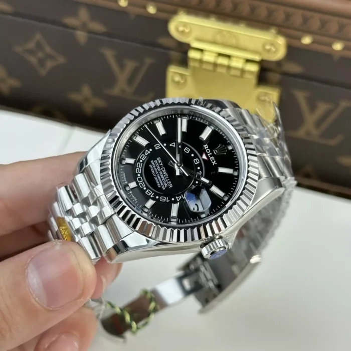 ロレックスコピー スカイドゥエラー ブラック ダイヤル ジュビリー m336934 0008 42MM - 画像 (3)