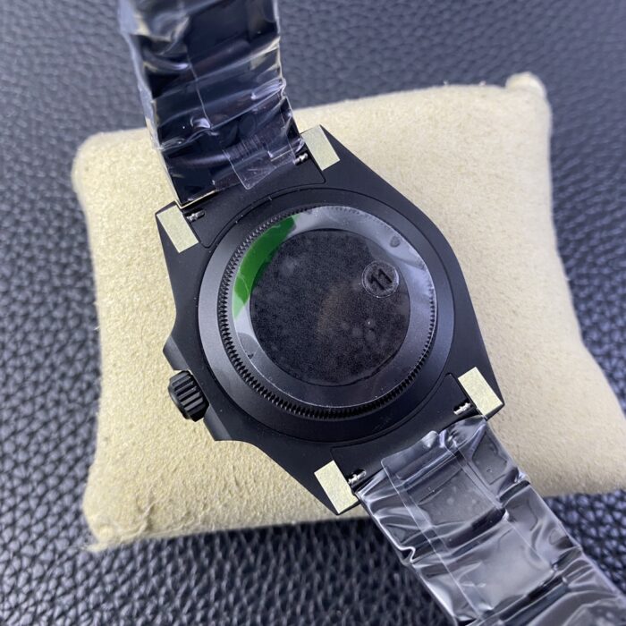 ロレックスレプリカ時計 サブマリーナ 116610LV PVD-DLC ステンレススチール カーボンファイバーベゼル グリーンダイヤル - 画像 (8)