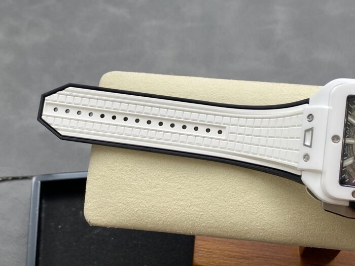 ウブロ スクエア バン ウニコ ホワイトセラミック 821.HX.0170.RXクローンCal.HUB1280ムーブメント BBF工場 - 画像 (9)