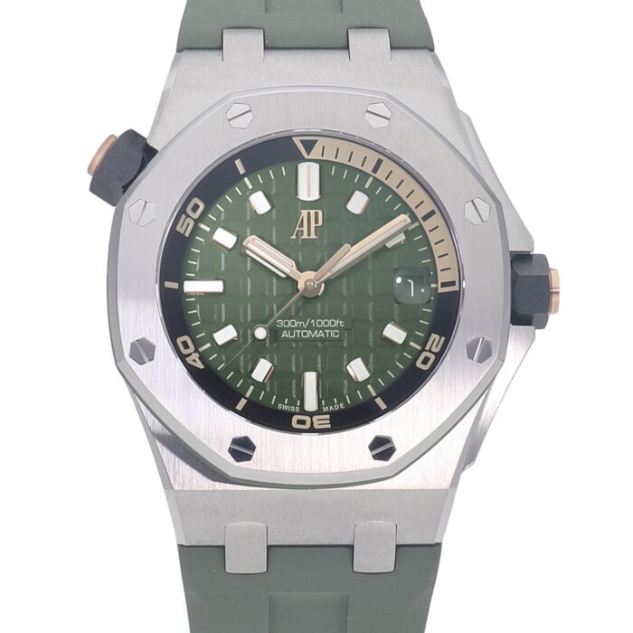 オーデマピゲ ロイヤル オーク オフショア ダイバー カーキグリーン 15720ST.OO.A052CA.01クローンCal.4308ムーブメントZF工場 - 画像 (1)