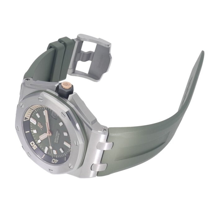 オーデマピゲ ロイヤル オーク オフショア ダイバー カーキグリーン 15720ST.OO.A052CA.01クローンCal.4308ムーブメントZF工場 - 画像 (2)