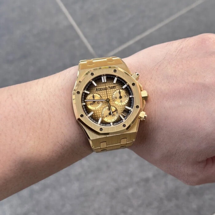 オーデマピゲスーパーコピー時計ロイヤルオーク クロノグラフ 26240BA.OO.1320BA.02 クローンcal.4401ムーブメントAPS工場 - 画像 (2)