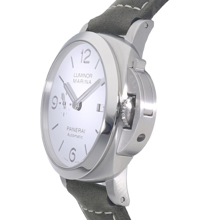 パネライ ルミノール マリーナ 44MM ホワイト PAM01314コピー時計 クローンCal.P.9010ムーブメントVS工場 - 画像 (2)