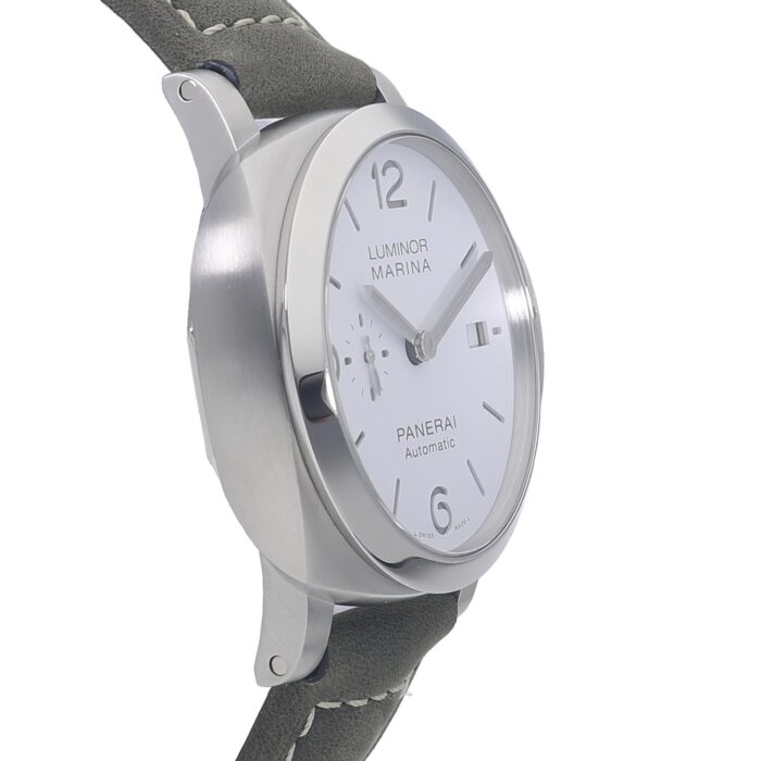 パネライ ルミノール マリーナ 44MM ホワイト PAM01314コピー時計 クローンCal.P.9010ムーブメントVS工場 - 画像 (4)