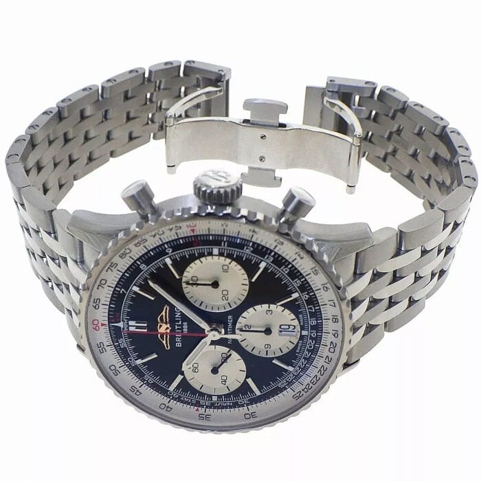 ブライトリング偽物時計ナビタイマー B01 クロノグラフ 41mm AB0139211B1A1クローンCal.01ムーブメントGF工場 - 画像 (2)