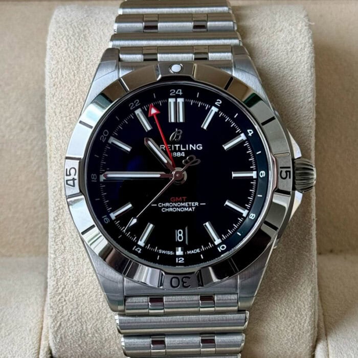 ブライトリングコピー時計クロノマット GMT 40 A32398101B1A1 AsianETA2836-2ムーブメント - 画像 (2)