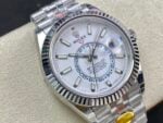ロレックス スカイドゥエラーレプリカ製品42 mm 336934 0006 ホワイト文字盤 - 画像 (2)