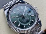 ロレックス スカイドゥエラーコピー 42 mm 336934 0002 green文字盤