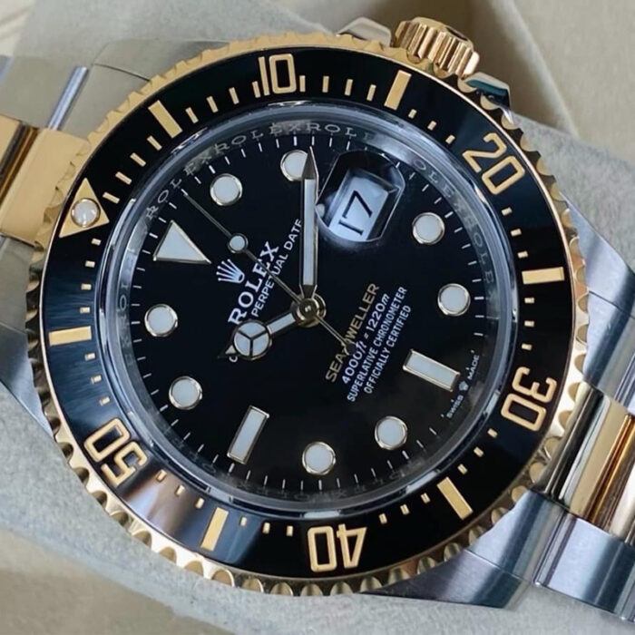 ロレックス シードゥエラー 126603スーパーコピー時計 18k IPG ゴールド43mm SwissETA2836-2ムーブメントNOOB工場 - 画像 (2)