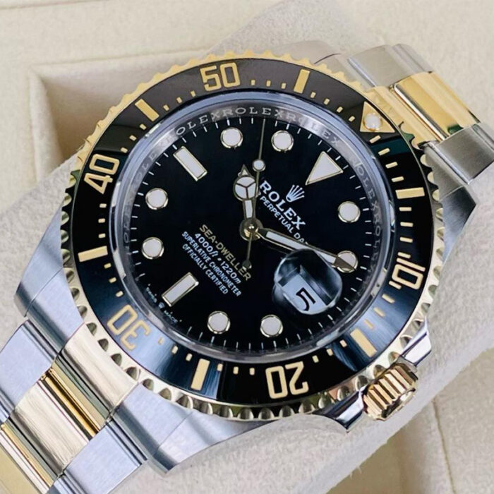 ロレックス シードゥエラー 126603スーパーコピー時計 18k IPG ゴールド43mm SwissETA2836-2ムーブメントNOOB工場 - 画像 (4)