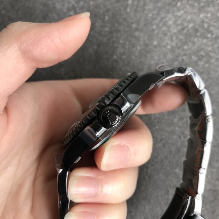ロレックス偽物 サブマリーナ デイト ブラック PVD/DLCコーティング ステンレススチール 40mm 116610LN - 画像 (6)