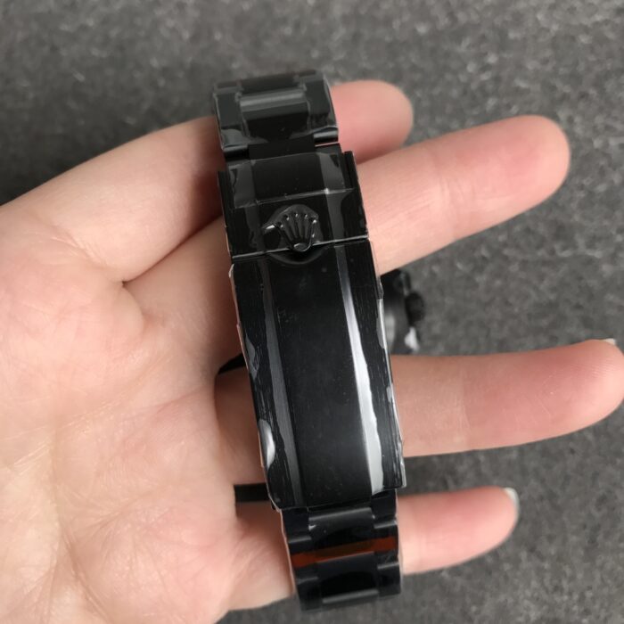 ロレックス偽物 サブマリーナ デイト ブラック PVD/DLCコーティング ステンレススチール 40mm 116610LN - 画像 (8)