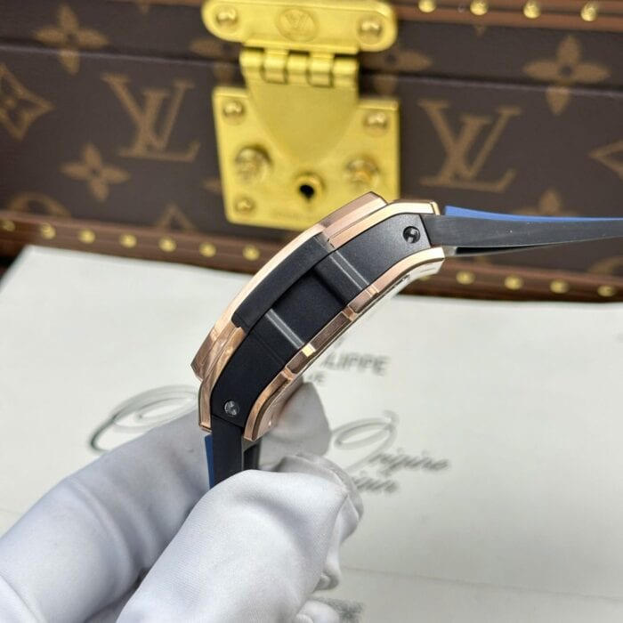 ウブロコピースピリット オブ ビッグ・バンキングゴールド ブルー642.OX.7180.RXcal. HUB4700ムーブメント BBF工場 - 画像 (8)